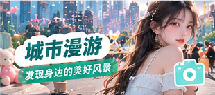城市漫游主题视觉